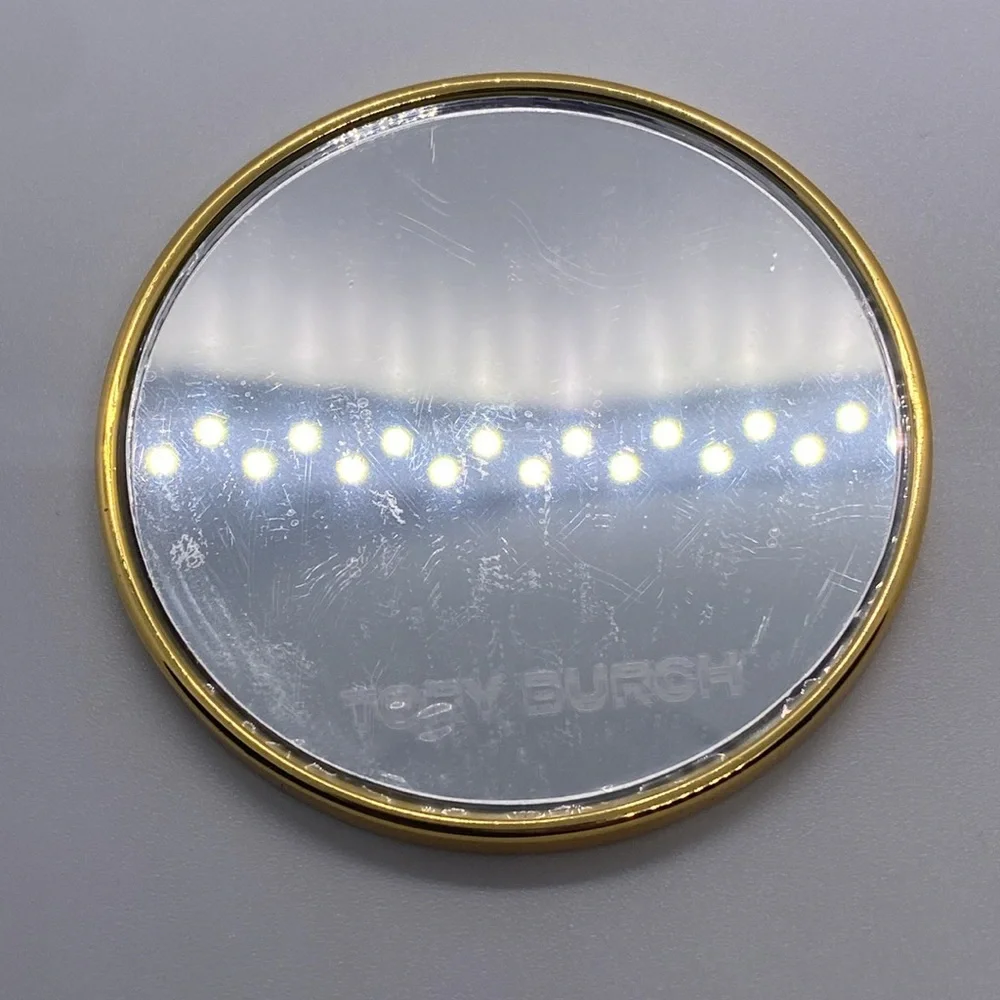 Tory Burch Limited Edition Compact Gold Pocket Mirror•NWOT